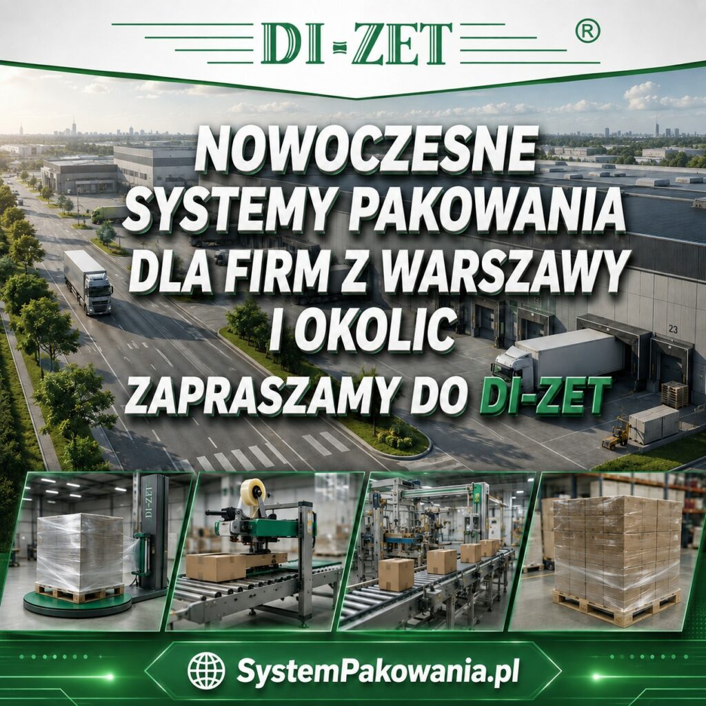 DI-ZET Warszawa i okolice. Nowoczesne Systemy pakowania
